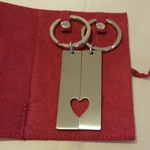 Couples keychain set,  NWOT